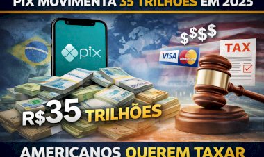 Pix no Brasil movimenta 35 Trilhões de reais