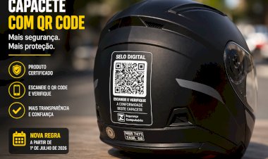 Atenção Motociclista nova lei capacete 2026