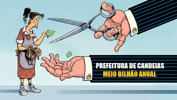 Candeias arrecada meio bilhão, mas seus servidores são os mais desvalorizados da Bahia!