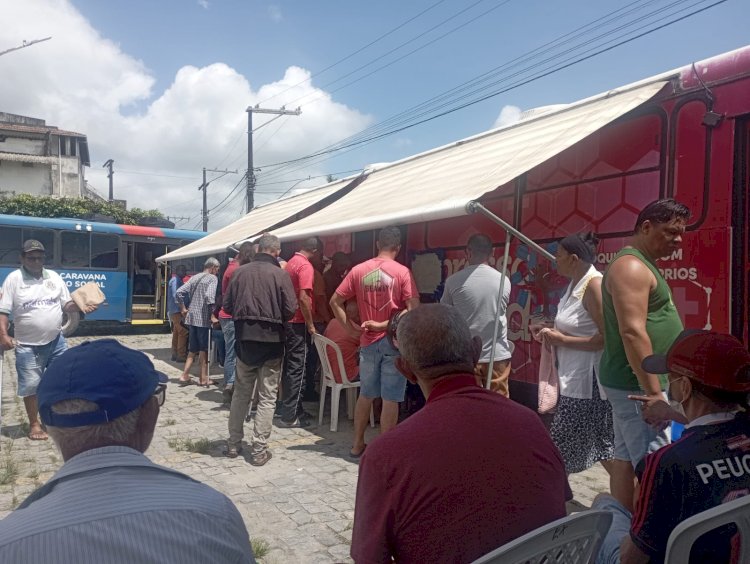 Falta de logística no multirão de saúde Candeias